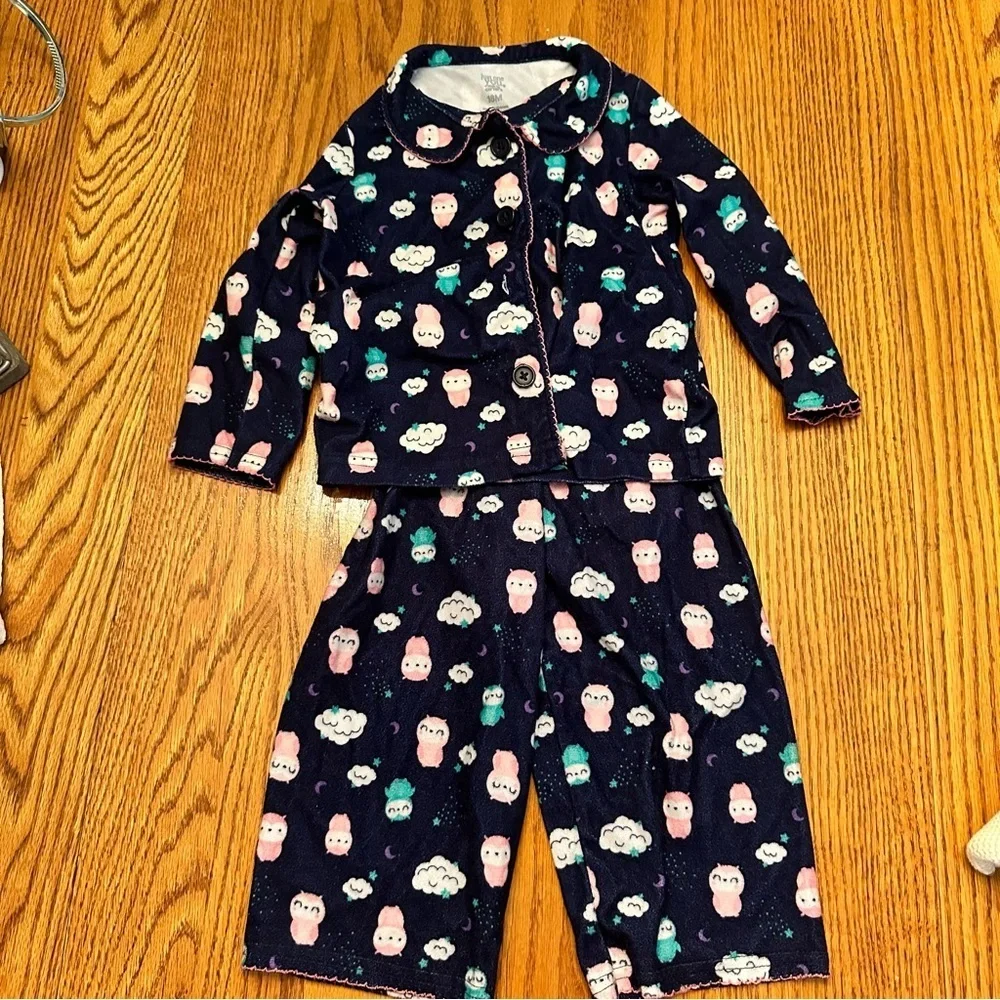 5/$20 Carter’s 18 month Owl Pajama Pants and Top